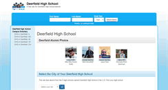 Desktop Screenshot of deerfieldhighschool.org